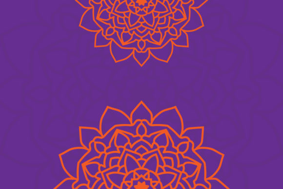 Abstract Mandala Element Decorative Graphics