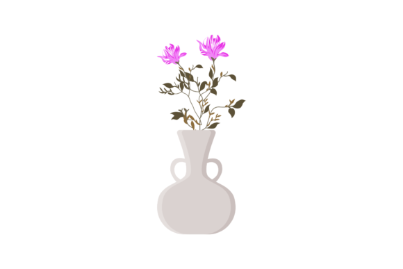 Beauty Decorative Plant: Graphics and Icons for Branding