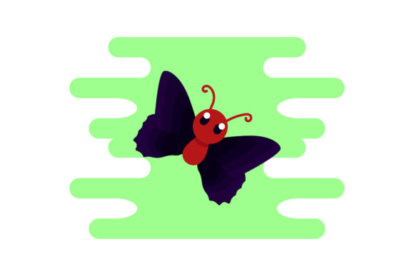 Butterfly Decorative Style Clipart: Graphics & Icons for Digital Selling