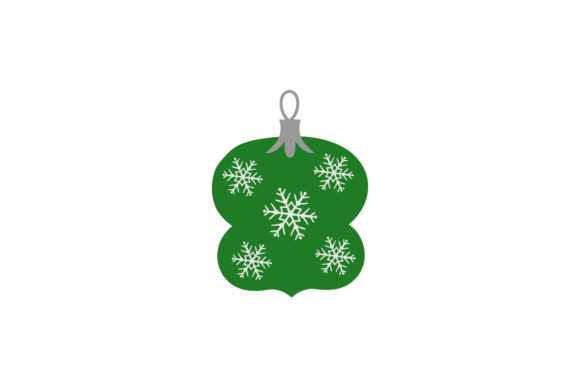 Christmas Cute Decorative Hanger Green Graphics