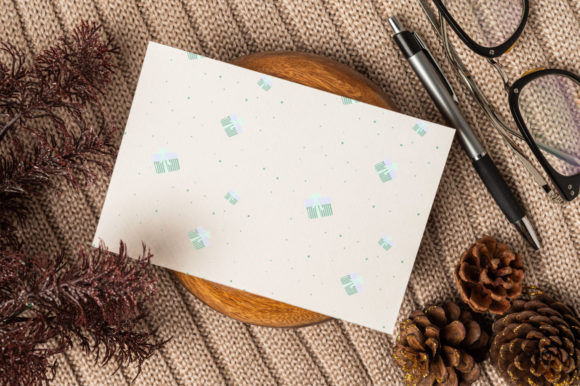 Christmas Decorative Gift Box Pattern Graphics