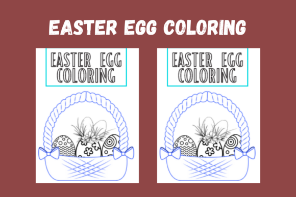 Decorative Easter Egg Coloring Page
