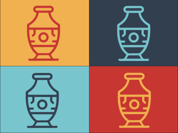 Decorative Vase: Graphics and Logos for Handmade Creators