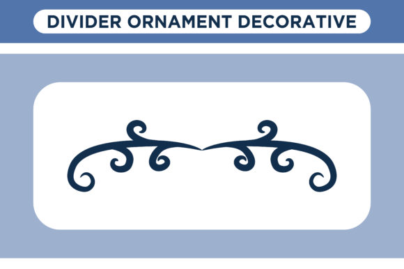 Divider Ornament Decorative Graphics for Crafts