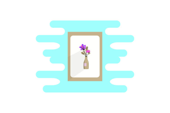 Flowers Decorative Figure Cute Clipart: Graphics & Icons for Digital Sellers