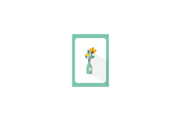 Flowers Decorative Figure: Graphics and Icons for Digital Selling