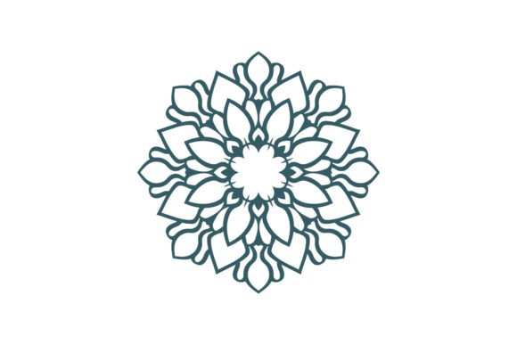 Mandala Decorative Color Art: Graphics & Icons for Creative Publishing