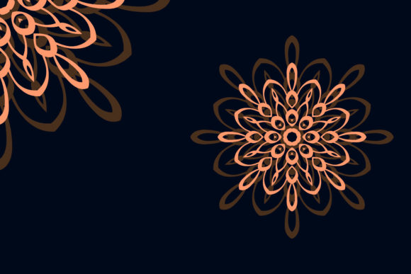 Mandala India Style Decorative Tattoo Graphics