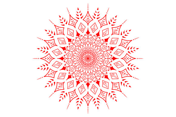 Mandalas for Decorative Round Ornaments: Graphics and Patterns