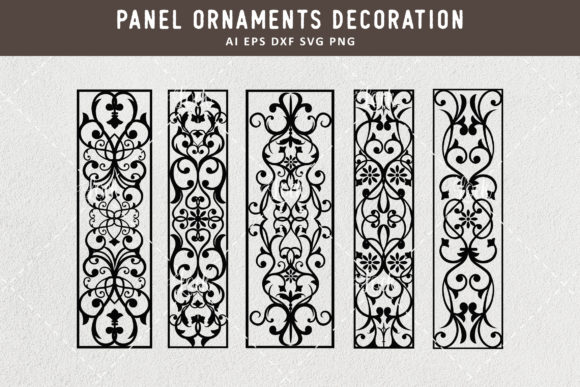 Room Divider, Decorative Panel, Stencil Graphics